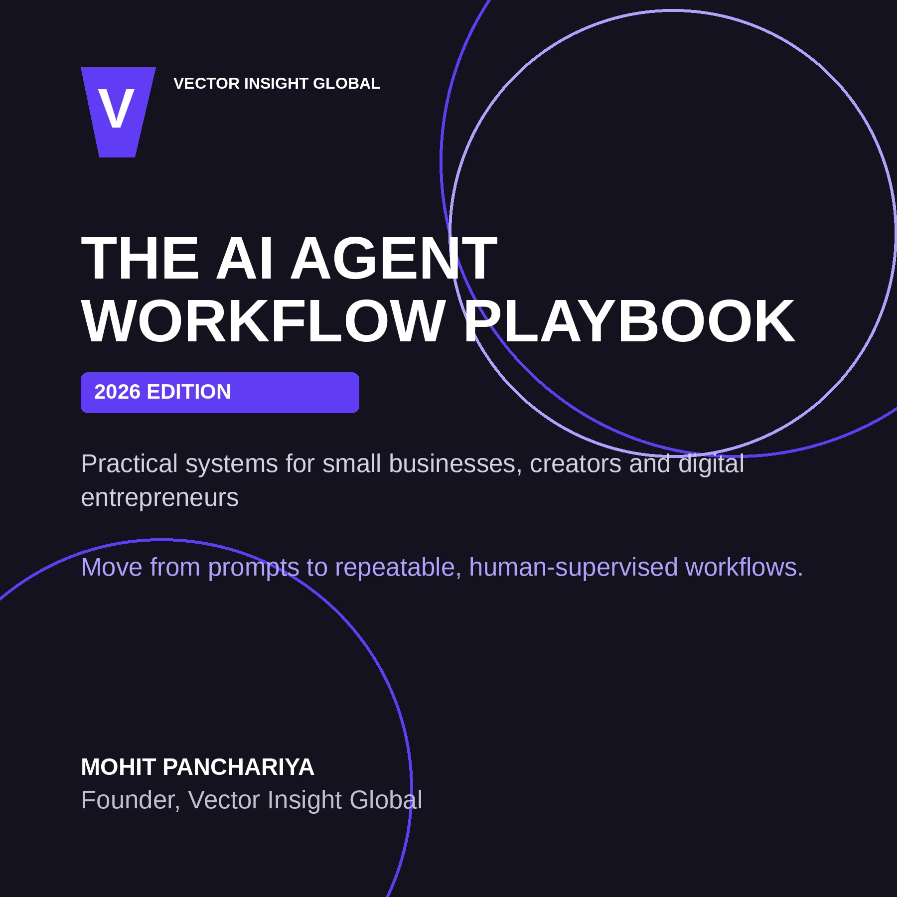The AI Agent Workflow Playbook - 2026 Edition